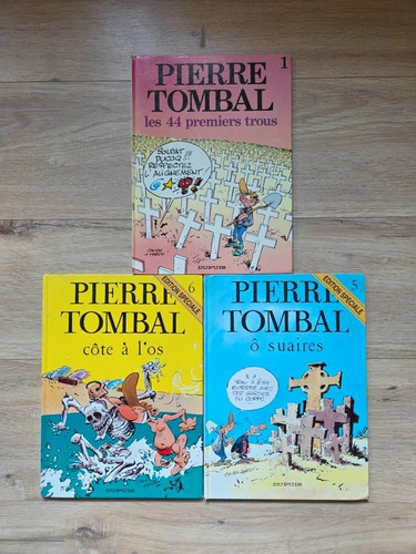 Pierre tombal 6 lot bd - tombal,