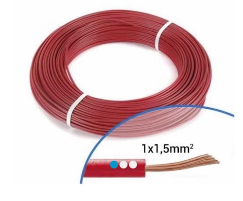 Fil électrique souple - , 1.5²