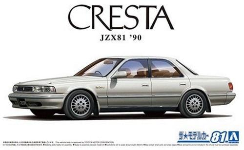 Aoshima toyota jzx81 - aoshima, cresta