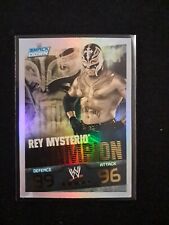 TOPPS SLAM ATTAX EVOLUTION 2009 REY MYSTERY CARD #6 #CHAMPION CATCH #WWE 