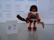 PLAYMOBIL vintage dinos histoire homme préhistorique SPECIAL set 4592 de 2001 #2