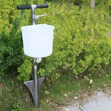 Semoir de graines portable et robuste pour jardin, idéal pour le maïs, les