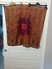 Ellen Tracy 100% SILK SILK SCARVES SCARF MADE ITALY SCARF 85x85 Cm Z25