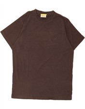 CAMEL ACTIVE Mens T-Shirt Top Medium Brown Cotton DT50