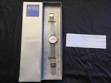 3 Montres akteo argentée