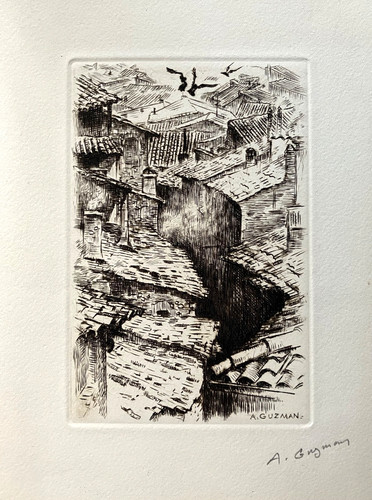 Alberto guzmán gravure - guzmán,