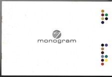 Rover MG Monogram Colour & Trim 2002-2003 UK Brochure ZT, 75, ZS, 45, ZR, 25, TF