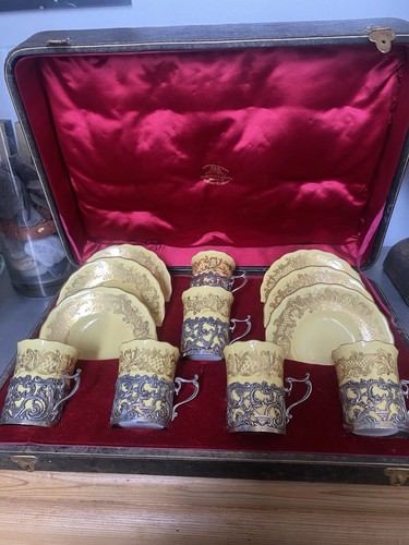 Ancien set tasses - ancien, +
