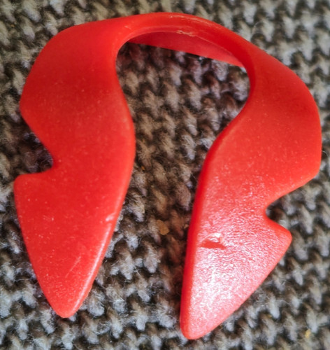 Ancien collier playmobil rabat - collier,