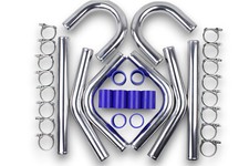 Kit Piping Universel 3" 76 76mm Echangeur Intercooler Tubulure Tube aluminium