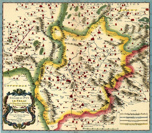 Reproduction carte ancienne - ,