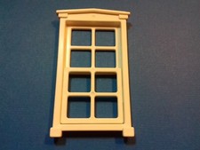 Playmobil Western - * white frame + window for old house new