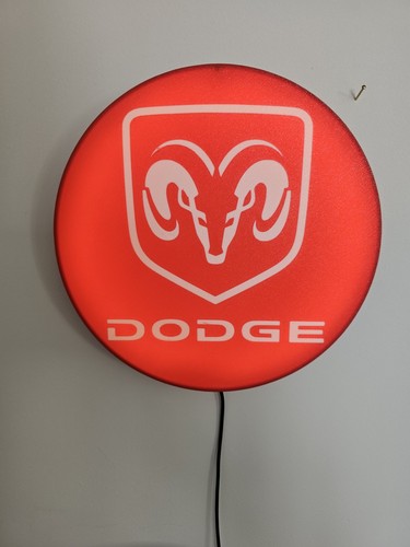 Enseigne dodge ram lumineuse - ram,