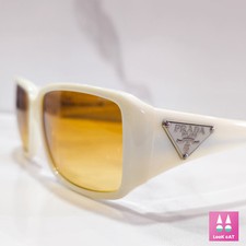 Prada SPR 16L Vintage Sunglasses Glasses Bezel Glasses Y2k 90s Shades