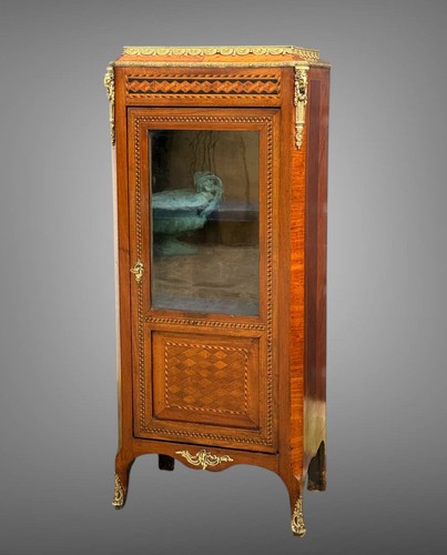 Petit meuble vitrine - vitrine, en