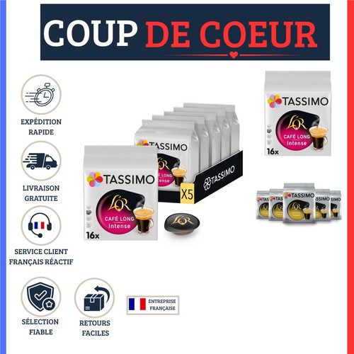 Tassimo dosettes café long - dosettes,