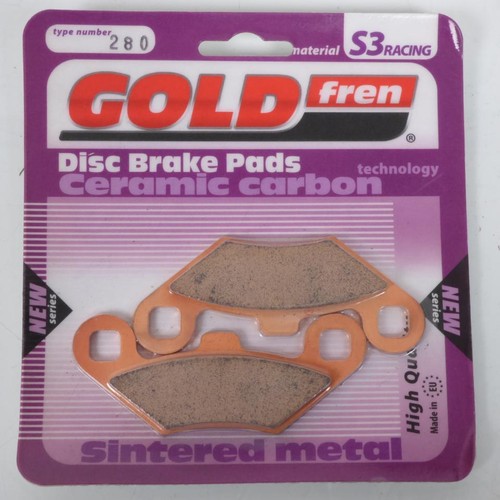Plaquette frein gold - plaquette,