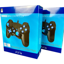 Lot x2 Manettes pour PS3 PlayStation 3 / PC vibrations antidérapant filaire 2 m