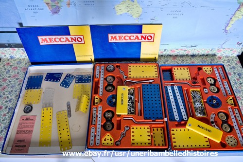 Lot meccano boites et 3 - meccano,