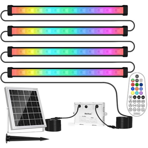Spot solaire exterieur rgb - spot,