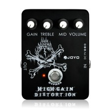 JOYO High Gain Distortion Guitar Pedal from Crunch to Heavy Metal (Open Box)