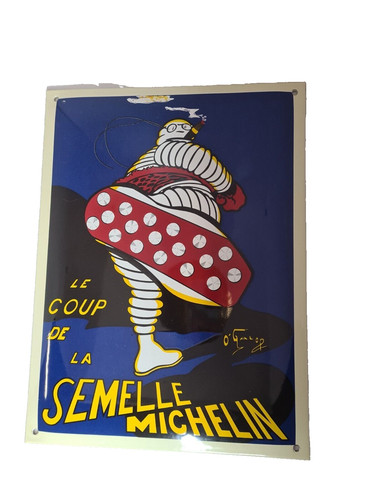 Plaque émaillée semelle - plaque,