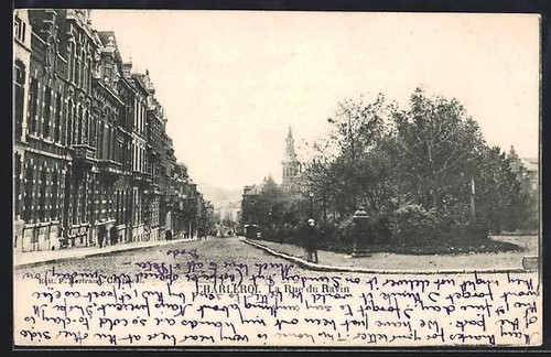 Cpa charleroi rue du - cpa,