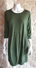 Robe unie kaki neuve Talia