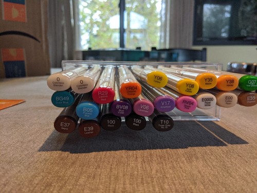 Copic sketch markers - copic,