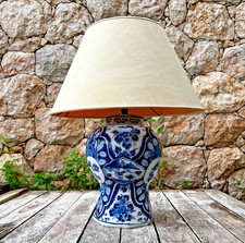 Grand vase en faience de Delft