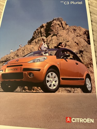 The citroen pluriel range - citroen, c3