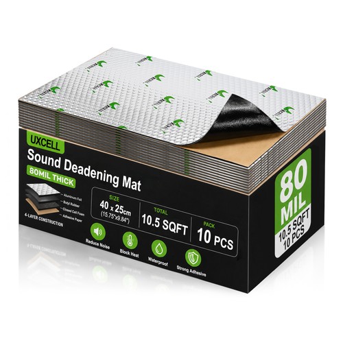 10pcs 80mil pieds - 80mil, carrés