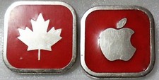 3 x 2010 Apple Inc. Mac Macintosh COMPUTERS Lapel Pins Near Mint 