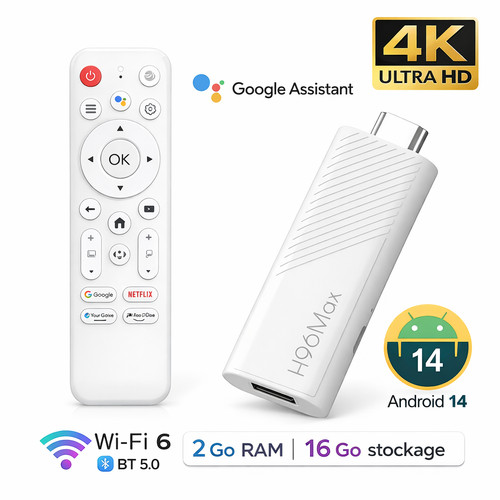 Android stick h96 max - max, 4k
