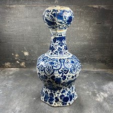 Ancien Vase gourde faïence de