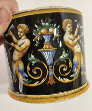 POT Ancien EN GIEN décor renaissance Collection Deco