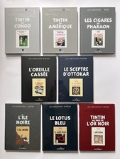 RARE 8 ALBUM ARCHIVES TINTIN