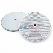 Deux catadioptres ronds - trou