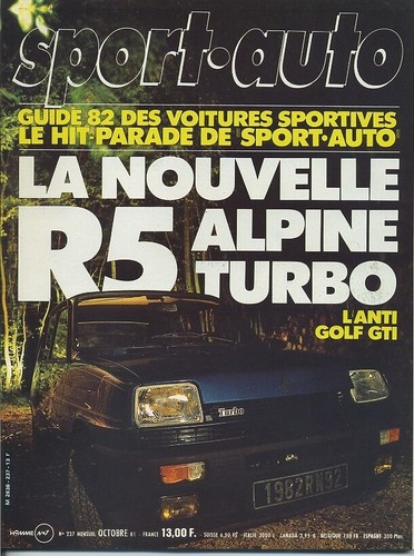 Sport auto 237 1981 gp - 10/1981,
