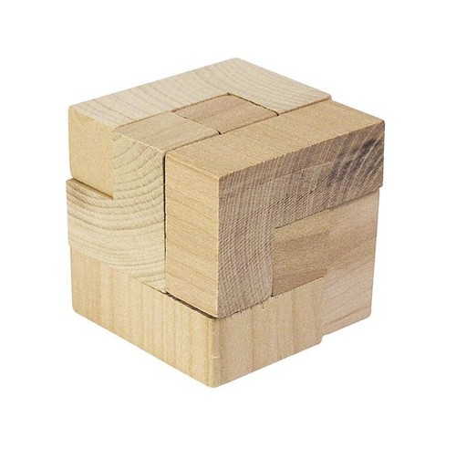 Cube magique bois - en,