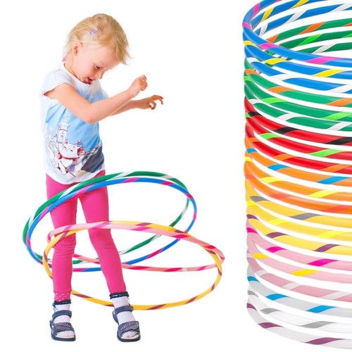 Hula hoop coloré pour enfants - coloré,