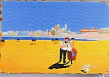 Plaque métal, aluminium