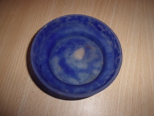 Coupelle pâte verre - pâte, de