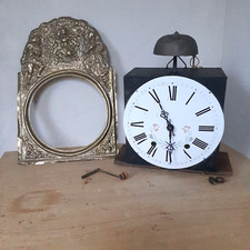 Ancien Mouvement  à clef de Comtoise Pendule Horloge