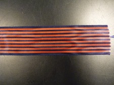 Coupe ruban ancien BELGE, médaille Volontaires pour la Guerre 1940 en rayonne.