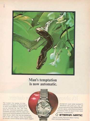Eterna matic 1969 montre - eterna,
