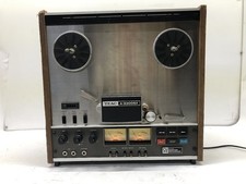 TEAC A-3300SX REEL-TO-REEL TAPE DECK PLAYER, FOR PARTS OR REPAIR, POWERS ON