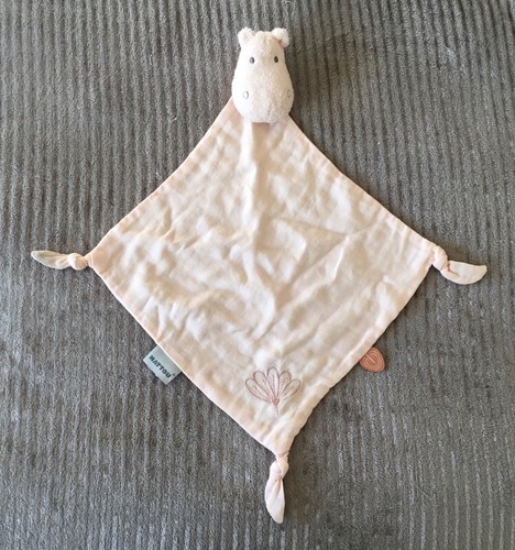 Doudou hippopotame rose - hippopotame,