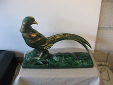 Very Large 1930 St Clement Signed Lemanceau Ceramic Piece Art Deco