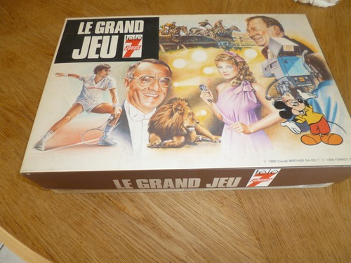 Ancien jeu société - jeu, télé
